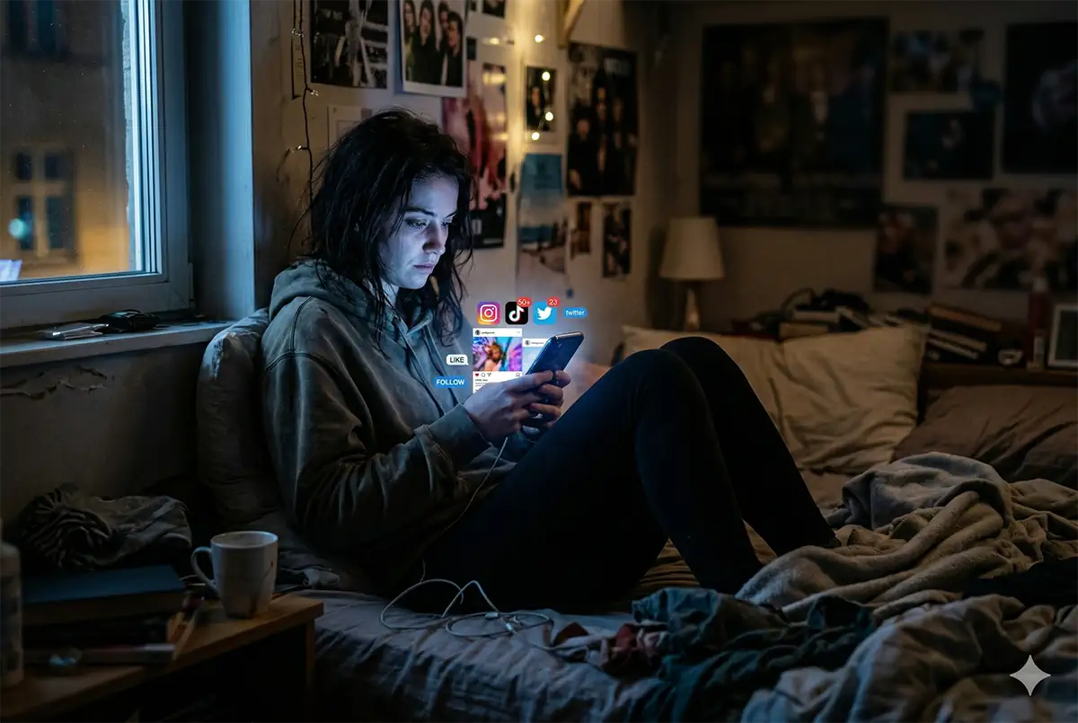 l'addiction aux réseaux sociaux , virginie ostré , sophrologue et hypnothérapeute a bernay